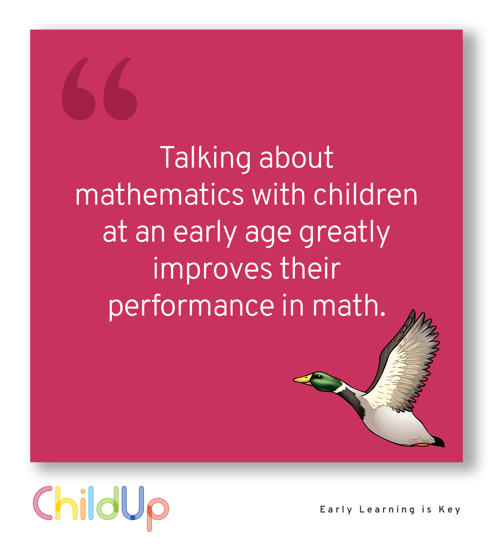 Talking about Math with Children at an Early Age